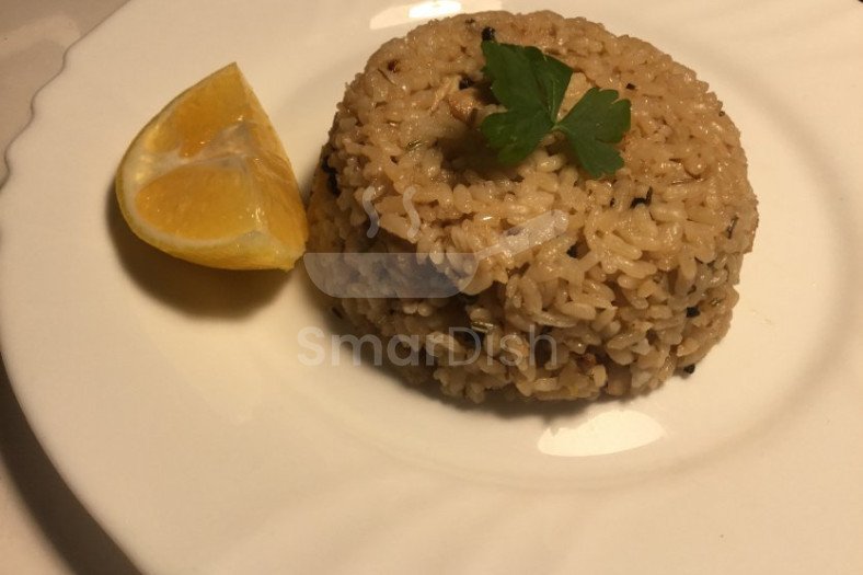 Kırmızı Çizgili Pirinç Pilavı