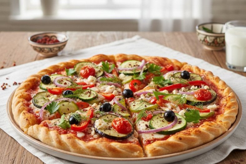 Gluten-Free Vegetable Pizza