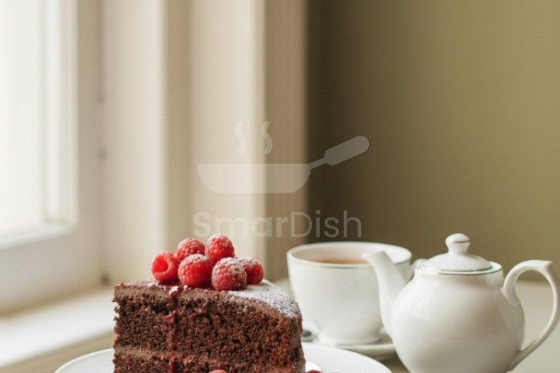 Frambuazlı Böğürtlenli Islak Kek