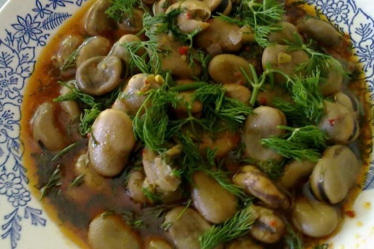 Kıymalı İç Bakla Yemeği