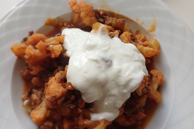 Kıymalı Karnıbahar