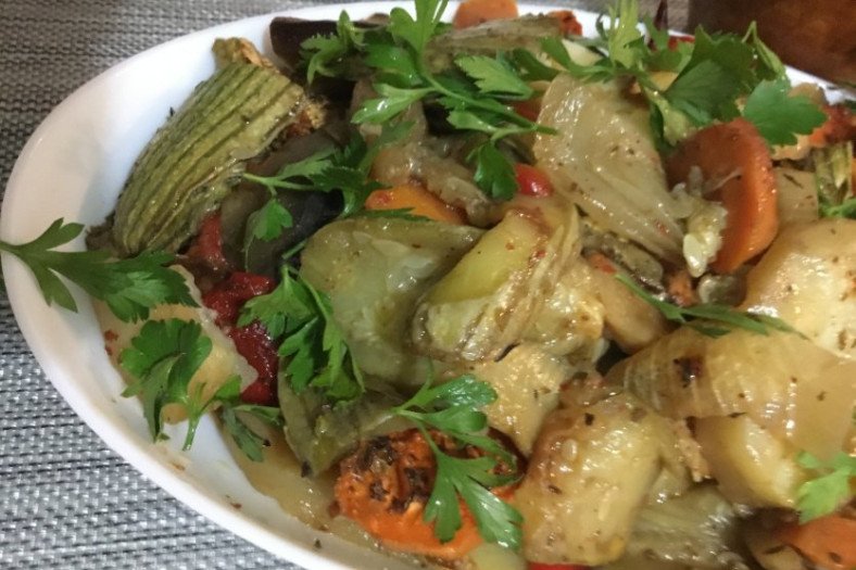 Summer Stew With Olive Oil