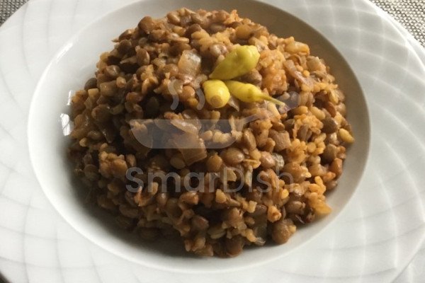 Bulgur Rice With Lentils