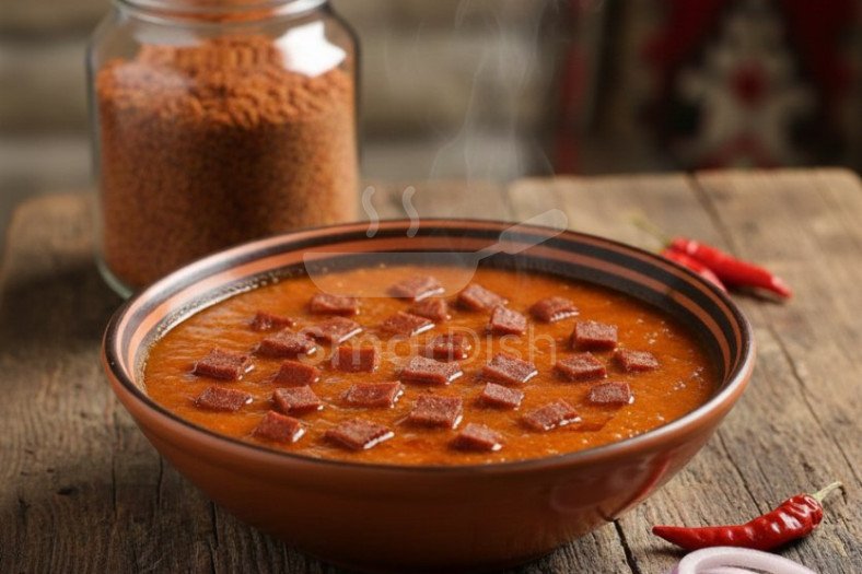 Tarhana Soup With Sujuk