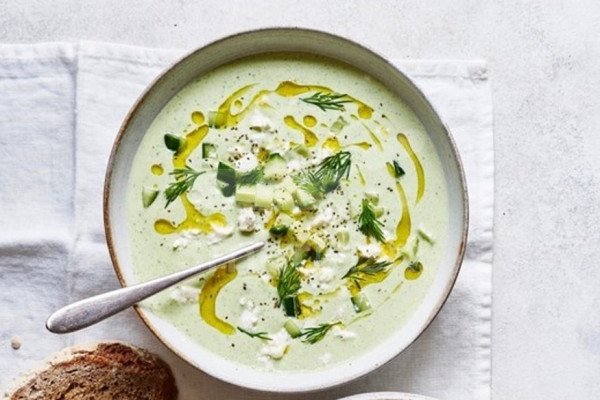 Avocado Cucumber Soup