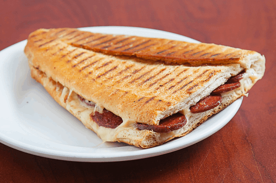 Sausage And Cheddar Toast