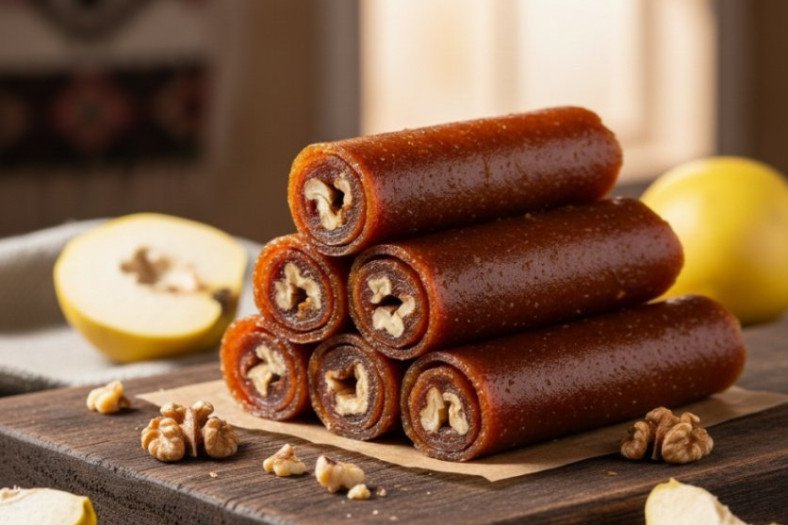 Quince Paste With Walnuts