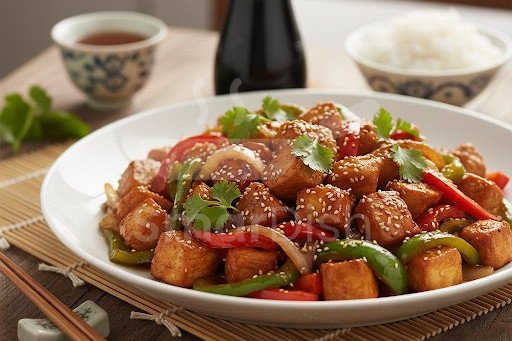 Pepper Chicken With Soy Sauce