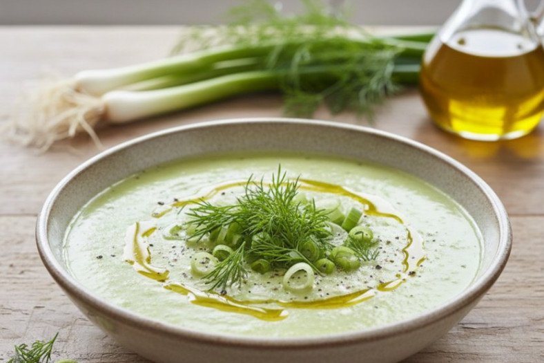 Zeytinyağlı Kabak Çorbası