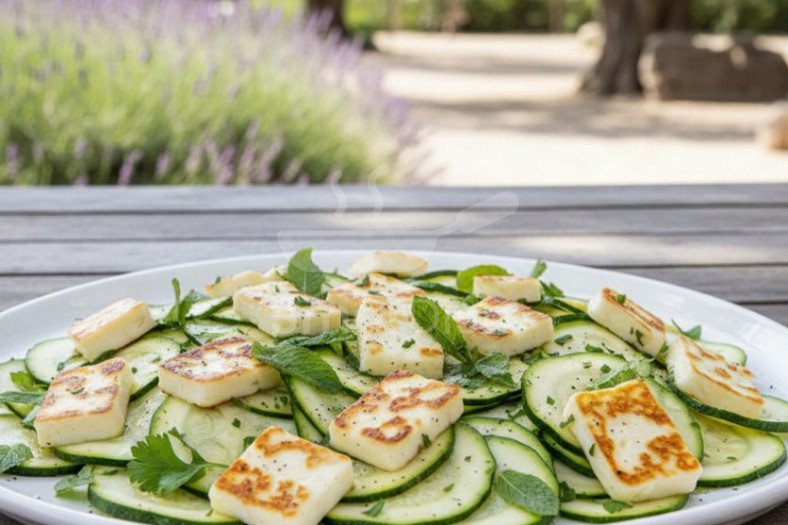Raw Zucchini Salad