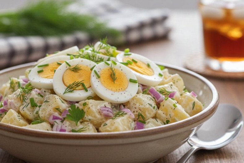 Klasik Patates Salatası