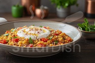 Domatesli Kuskus Pilavı