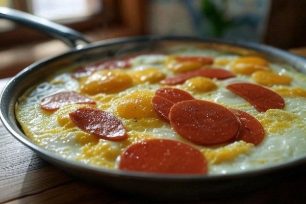 Sucuklu Omlet