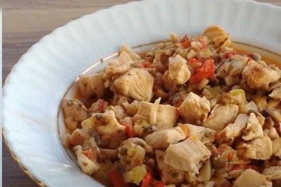 Mushroom Chicken Saute Recipe - TarifMotoru